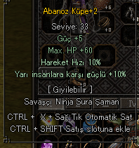 10 yarı +0 abanoz küpe