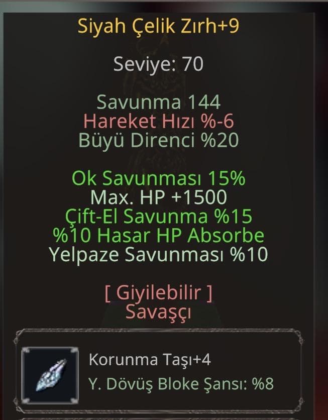 +9 SİYAH ÇELİK SÜRGÜNLÜKKK