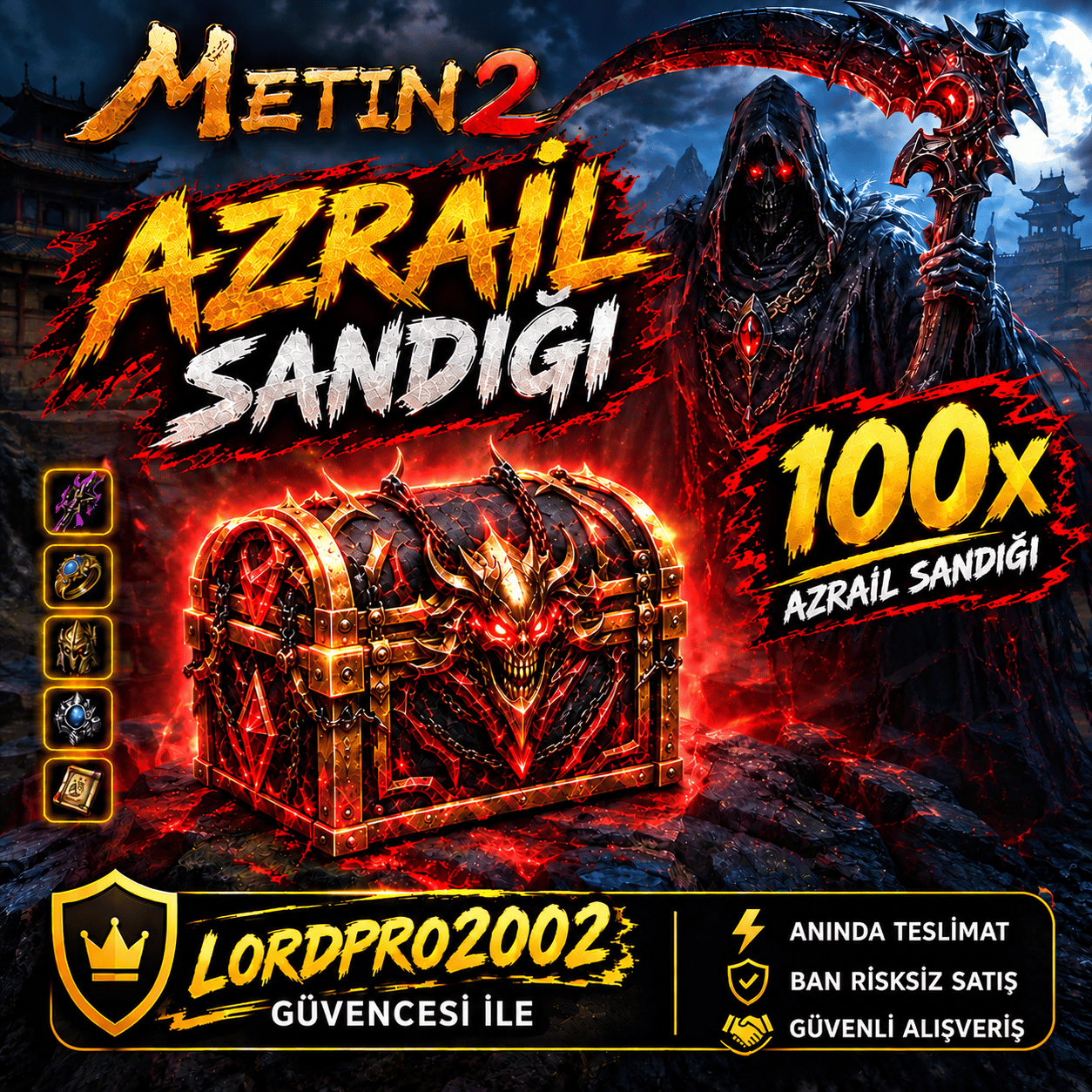 100 LUSİFER 150 TL ANINDA