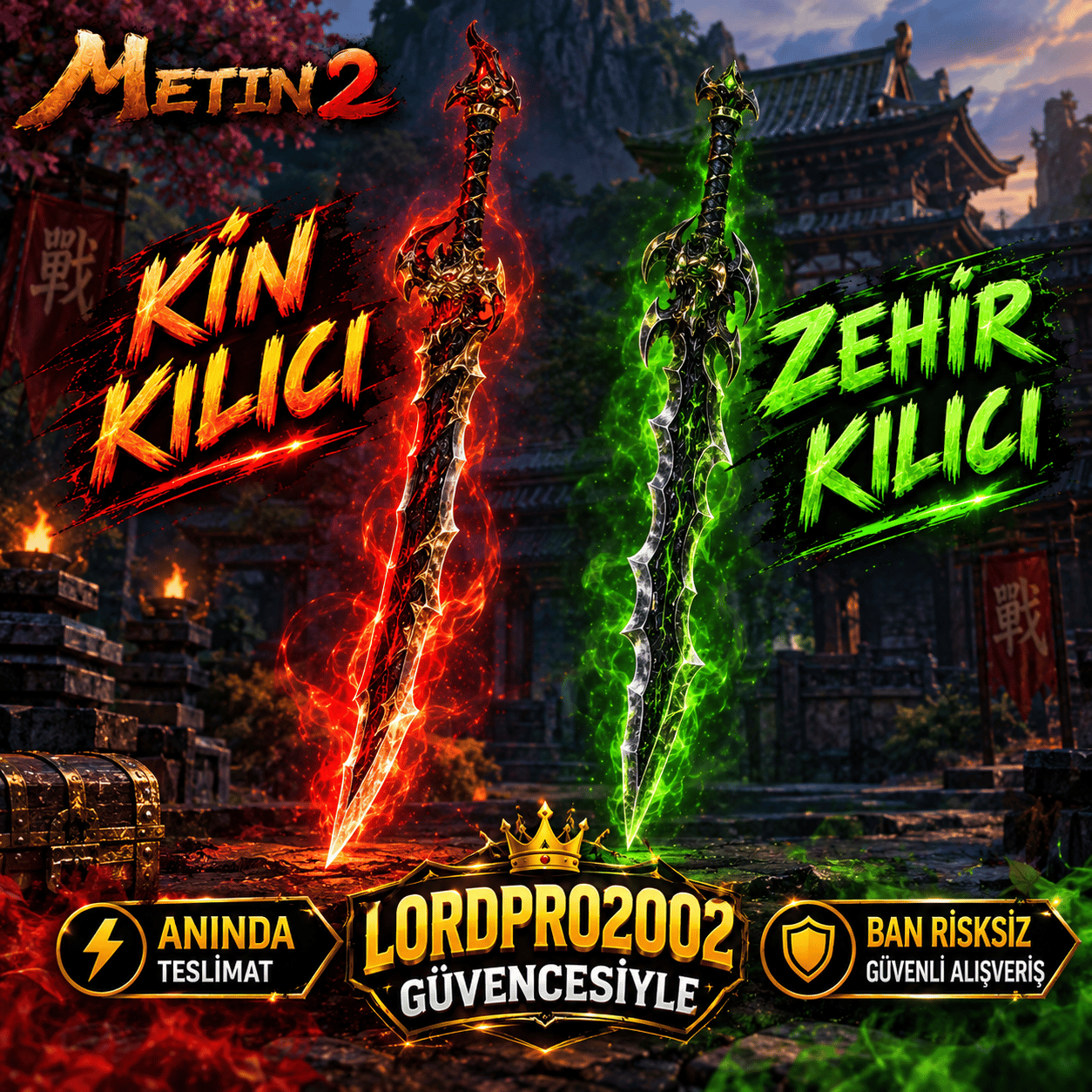 KİN KILICI 250 TL ANINDA