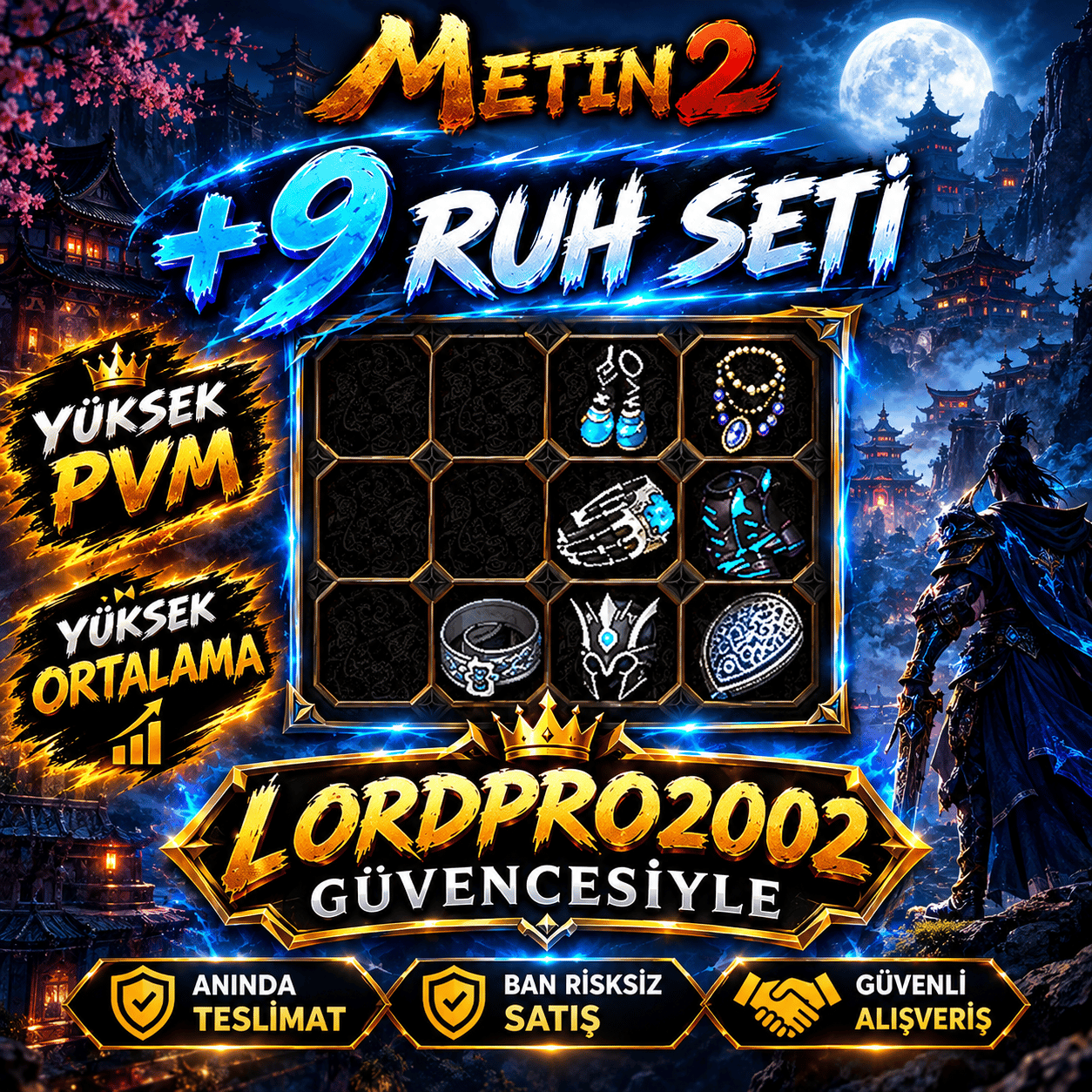 +9 RUH SET YÜKSEK PVM Lİ BEDAVA ACIKLAMA OKU