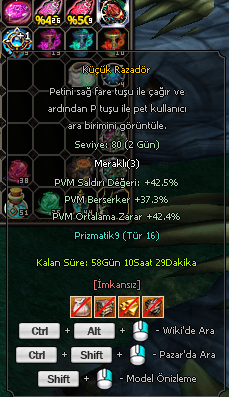 TİP 16 PET 80 LEVEL EN ELİT ANINDA TESLİM