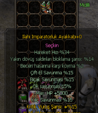 SEÇKİN İLAHİ AYAKKABI +0