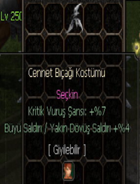 SEÇKİN BIÇAK FİŞ (ELİT KNİFE SKİN)