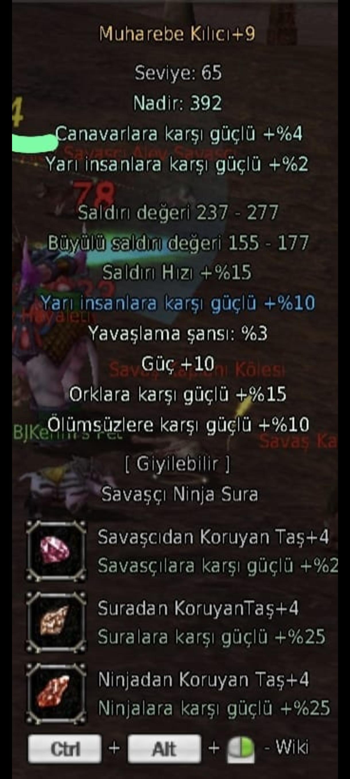 +9 Muharrebe nadir seviyede