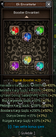 +20 BOOSTER SET