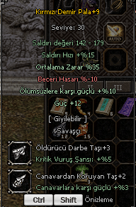 +9 KDP 35 ORT 12 GÜÇ 10 ÖLÜMSÜZ BEDAVA 1700 TL