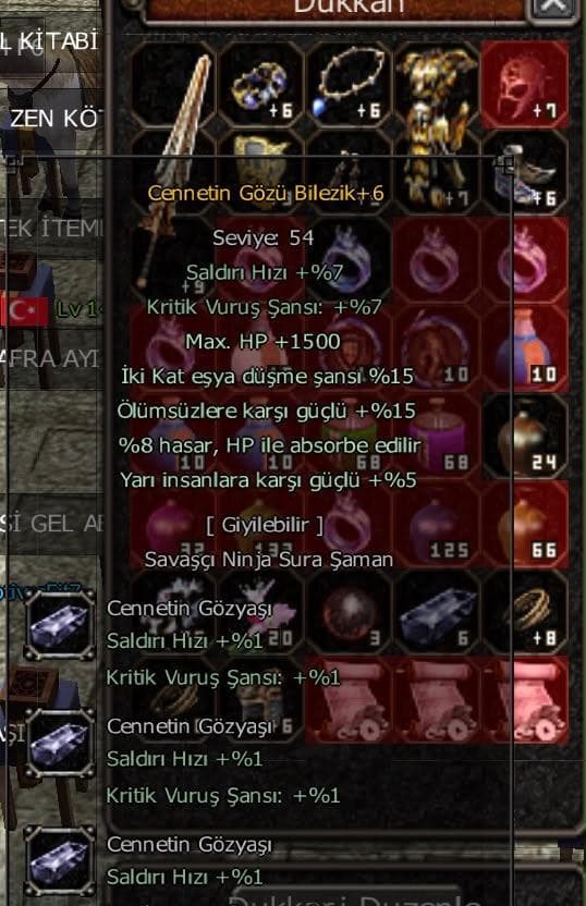 ELİT CENNET BİLEZİK KULE VE CATACOMBLUK