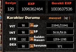 129 LEVEL BEDENSEL + 1T NEMERERAZADORBİLETİNCİ HEDİYE - AL KULENİ BUNDAN YAP