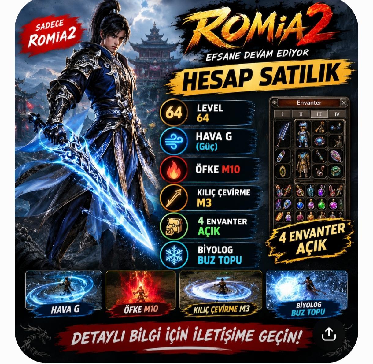 64LV HAVA G ÖFKEG İTEMLİ
