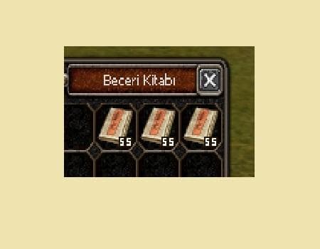55x B.KESKİNLİK 55x DEHŞET 55x B.ZIRH SET BK