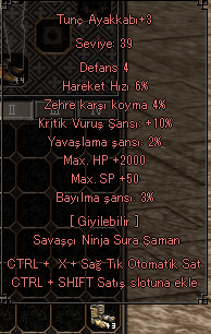 FARMLIK AYAKKABI '' 2K HP - 10 KRTİK - Sersem ''