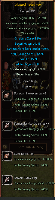 SW NİN TEK DİZİLİ LYCANI P6 SATILIR VEYA TAKAS