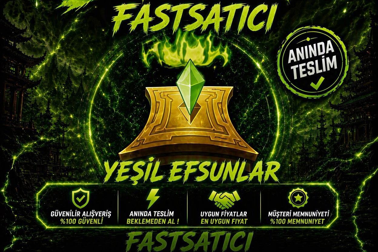 200 ADET YEŞİL EFSUN 440TL ANINDA TESLIM
