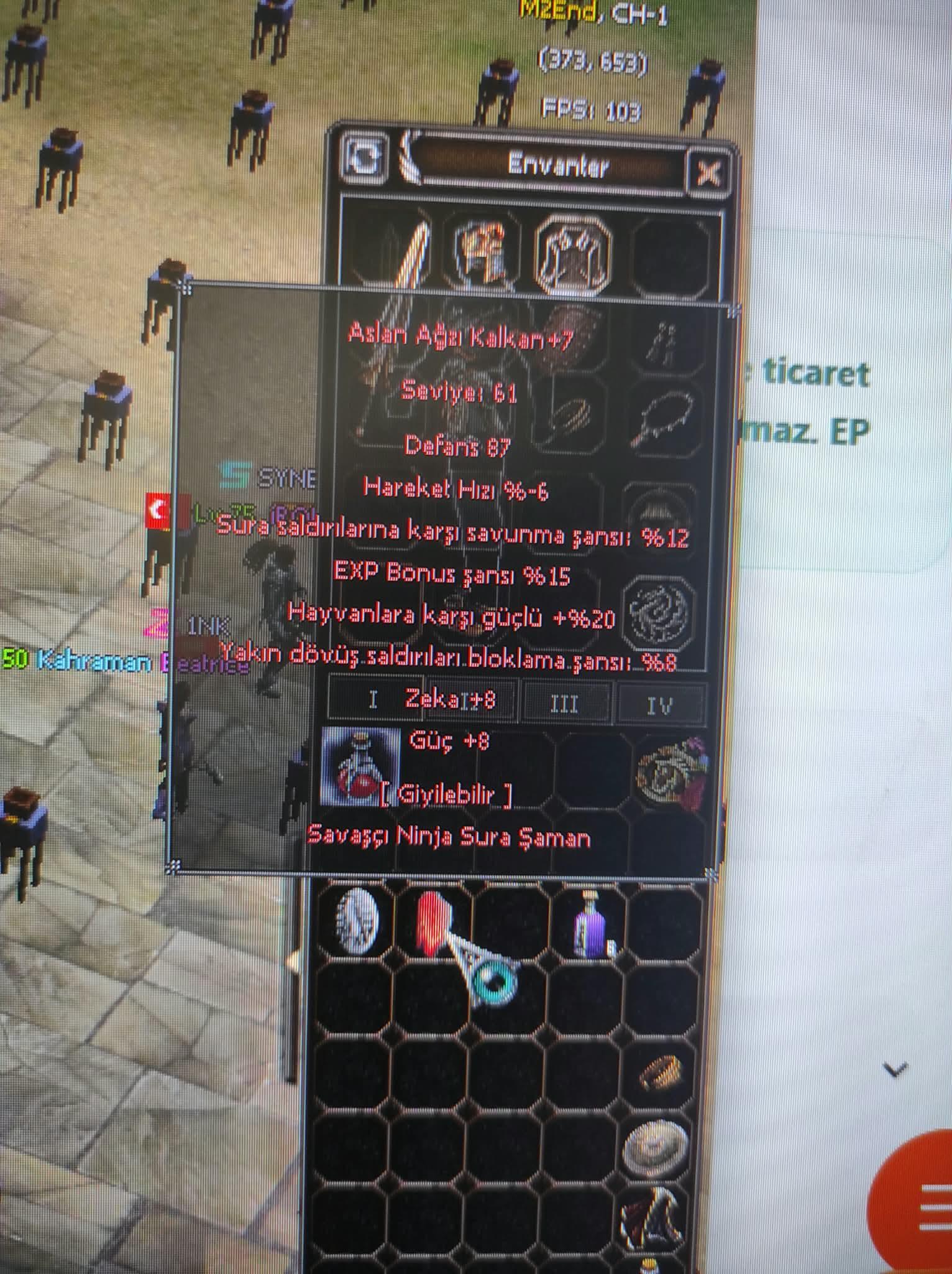 +8  KAPLAN KALKANI----+7 ASLANAĞZI KALKAN