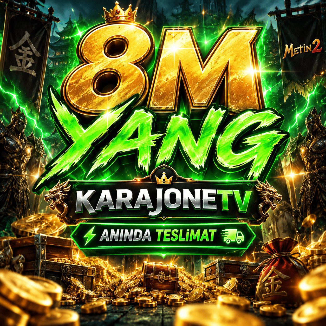 8M YANG ANINDA TESLIMAT