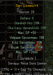 2k HP 15 KILIÇ 15 ÇİFT EL +9 DERİ ÇİZME