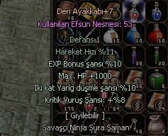 XP KRİTİK HP İKİ KAT YANG AYAKKABI