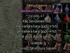 İKİ KAT EŞYA KÜPE