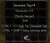 +4 SAVUNMA TAŞI 100 TL