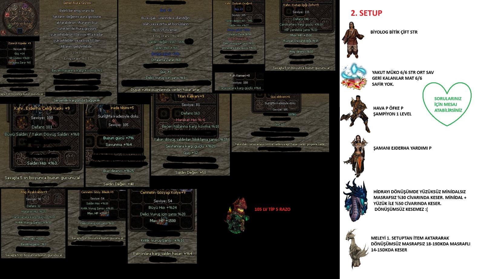 ÇİFT SETUP MASRAFSIZ BEDENSEL MELEY ve HİDRA