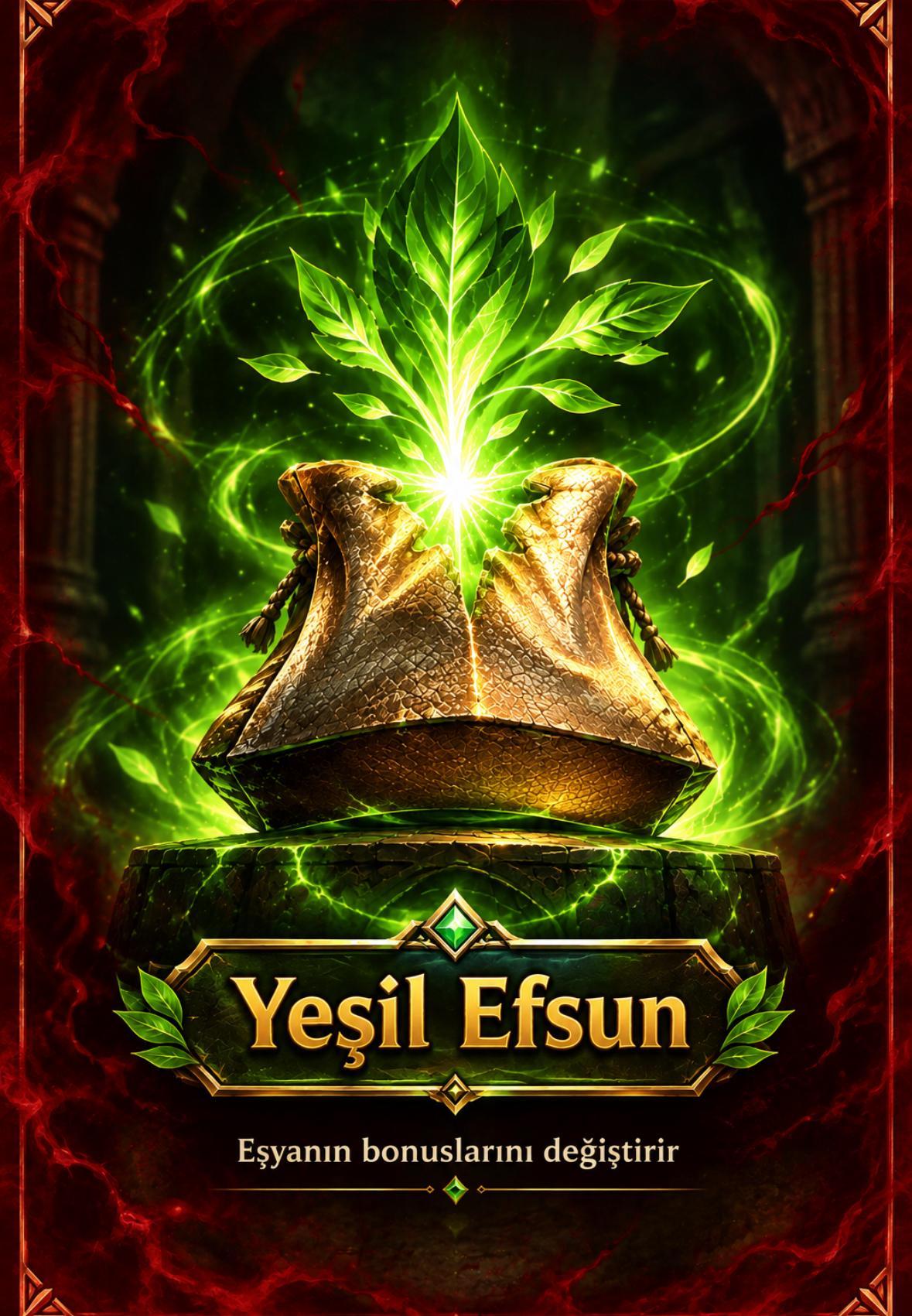1 tl den yeşil efsun, efsun alınır