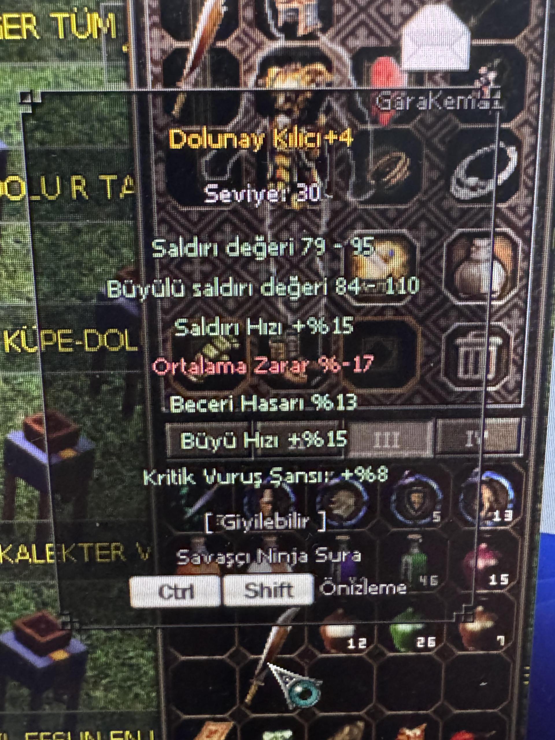 Dolunay 13 bec 8kritik 15 büyü hızı