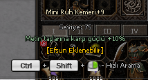 +9 mini ruh kemeri