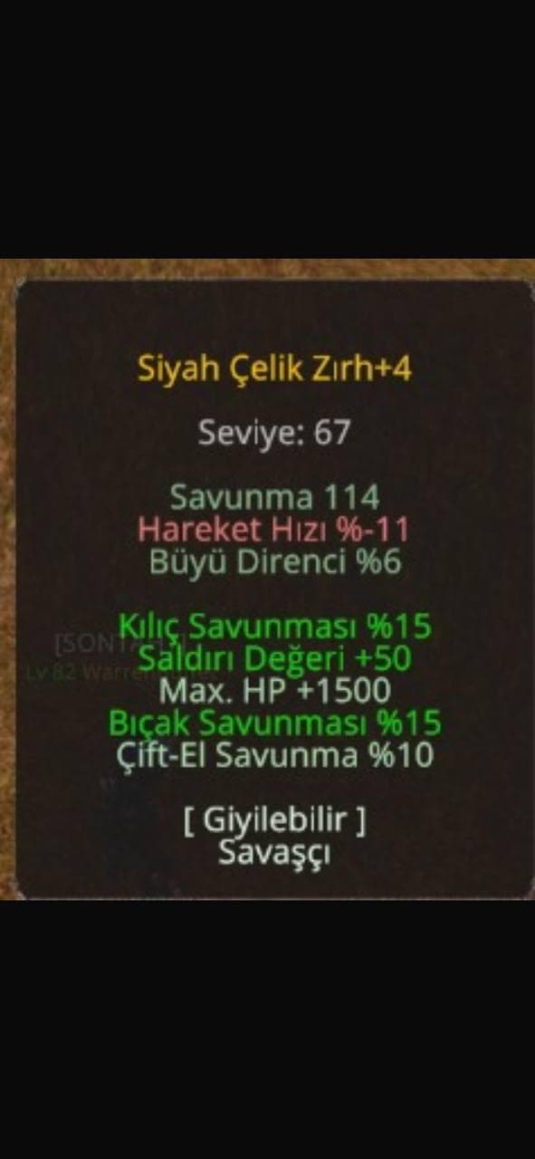 SİYAH ÇELİK ELİT VSLİK
