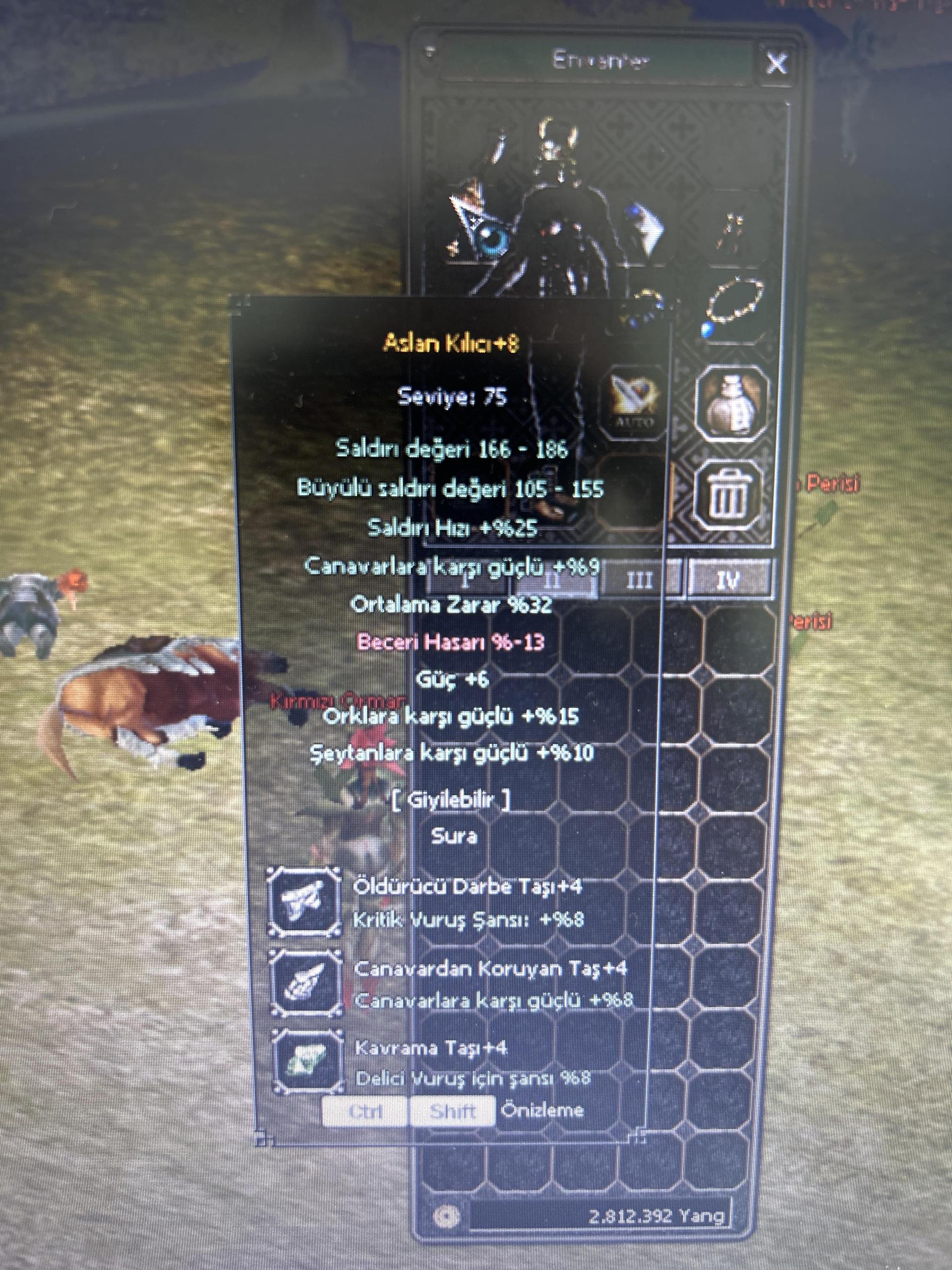 +8 ASLAN KILICI