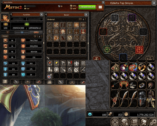 100LVL 2ADET HESAP SATILIK EZEL!!!!
