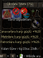 ÇİKOLATA TILSIMI !
