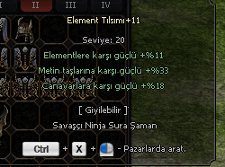 ELEMENT TILSIMI