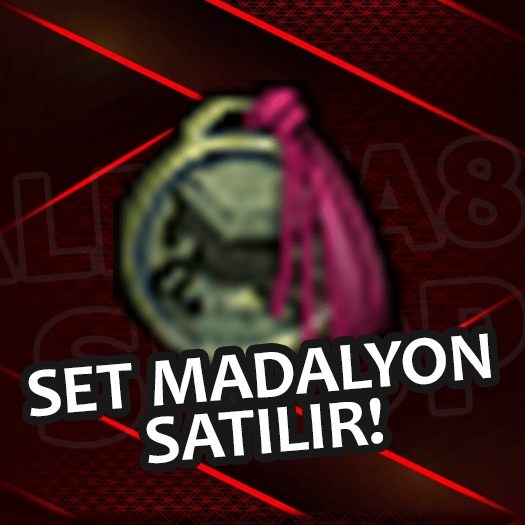 SET MADALYON SİPARİŞ ALINIR