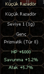 TİP 8 PET