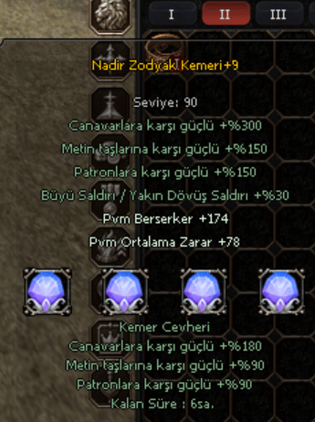 ELİT KEMER 150-300 ATILI