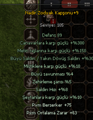 +9 NADİR ZODYAK KASK+KÜPE+KOLYE 6-7   [ 30-150 ]EFSUNLARI ATILI