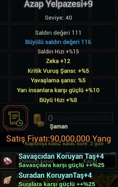 HEM ŞAMAN HEM VS LİK İTEMLER TEKLİF VER AL GİT