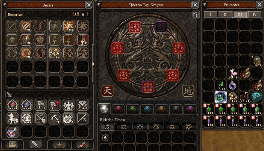 97 LVL MİTSİ SET SAVAŞCI + YAN İDSİNDE 90 LVL ŞAMANI VAR