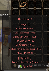 +9 ALTIN KOLYE