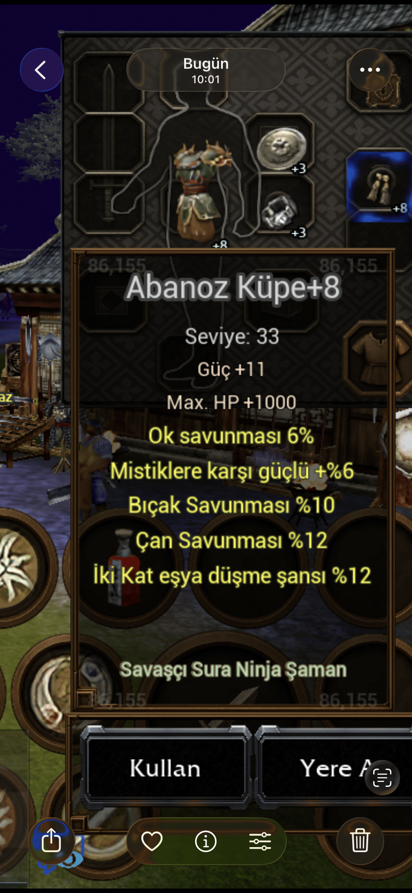 + 8 ABO 12 EŞYA