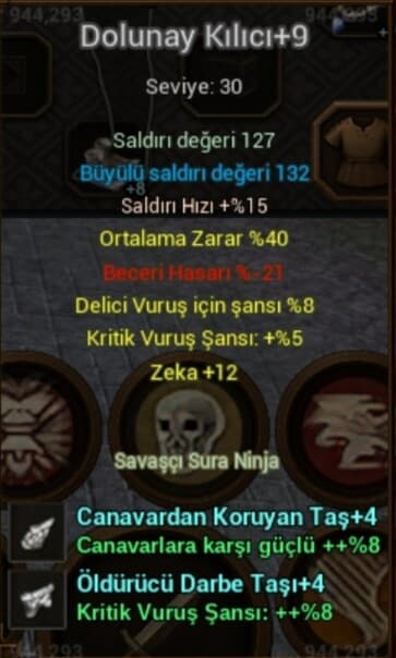 70 LVL KESKİNLİK FULL FARMLIK UYGUN FİYAT