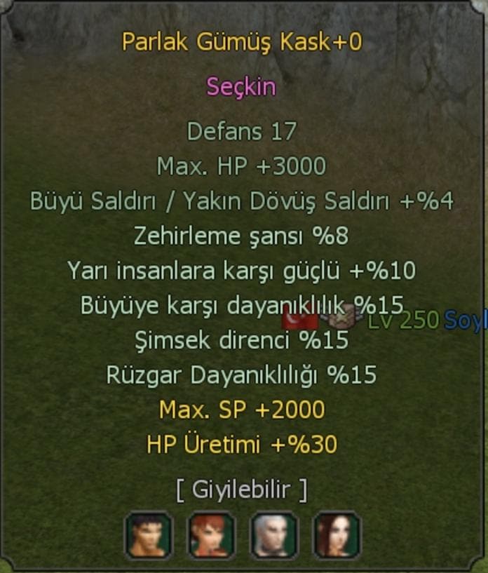 PARLAK KASK UYGUN YAZMA ÇEK