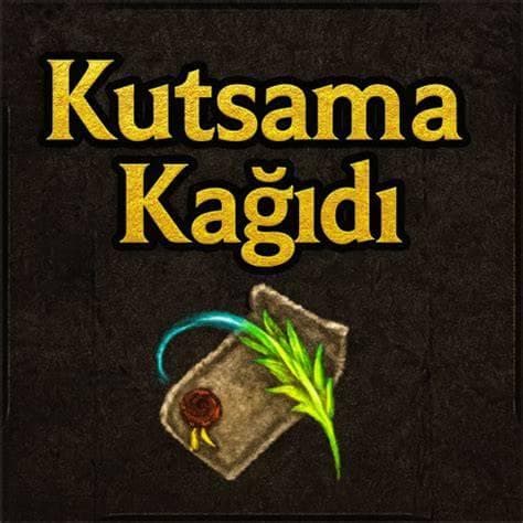200 ADET KUTSAMA KAĞIDI