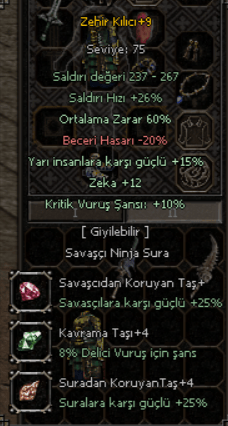 60 ORT YARI ZEKA KRİTİK ZEHİR