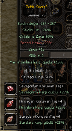 60 ORT YARI GÜÇ ZEKA ZEHİR