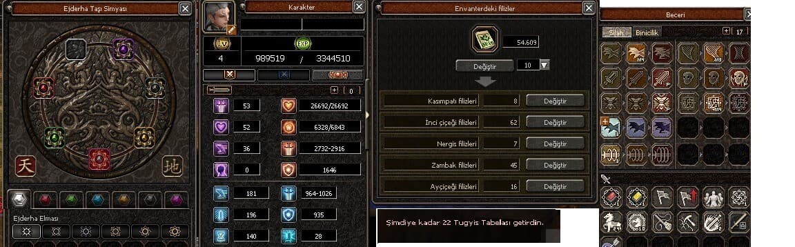 ŞAMPİYON 4 MAT SET SURA + 7 GİRİŞLİ İD BIYO TUGYIS