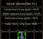 75 ORANLI SANCAK ŞEBNEMİ