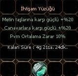 20-20-10 İHTİŞAM YÜZÜĞÜ