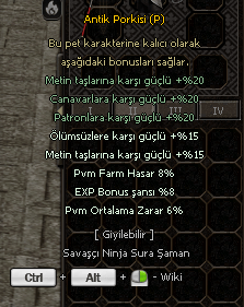 ELİT ANTİK PORKİSİ (P) 7/24 TESLİM